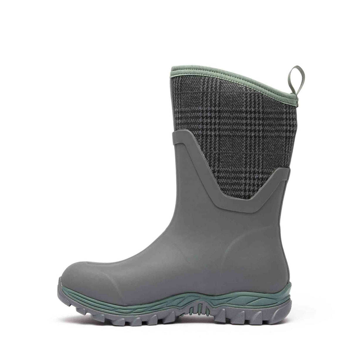Women's Arctic Sport II Short Boots Grey Plaid Print