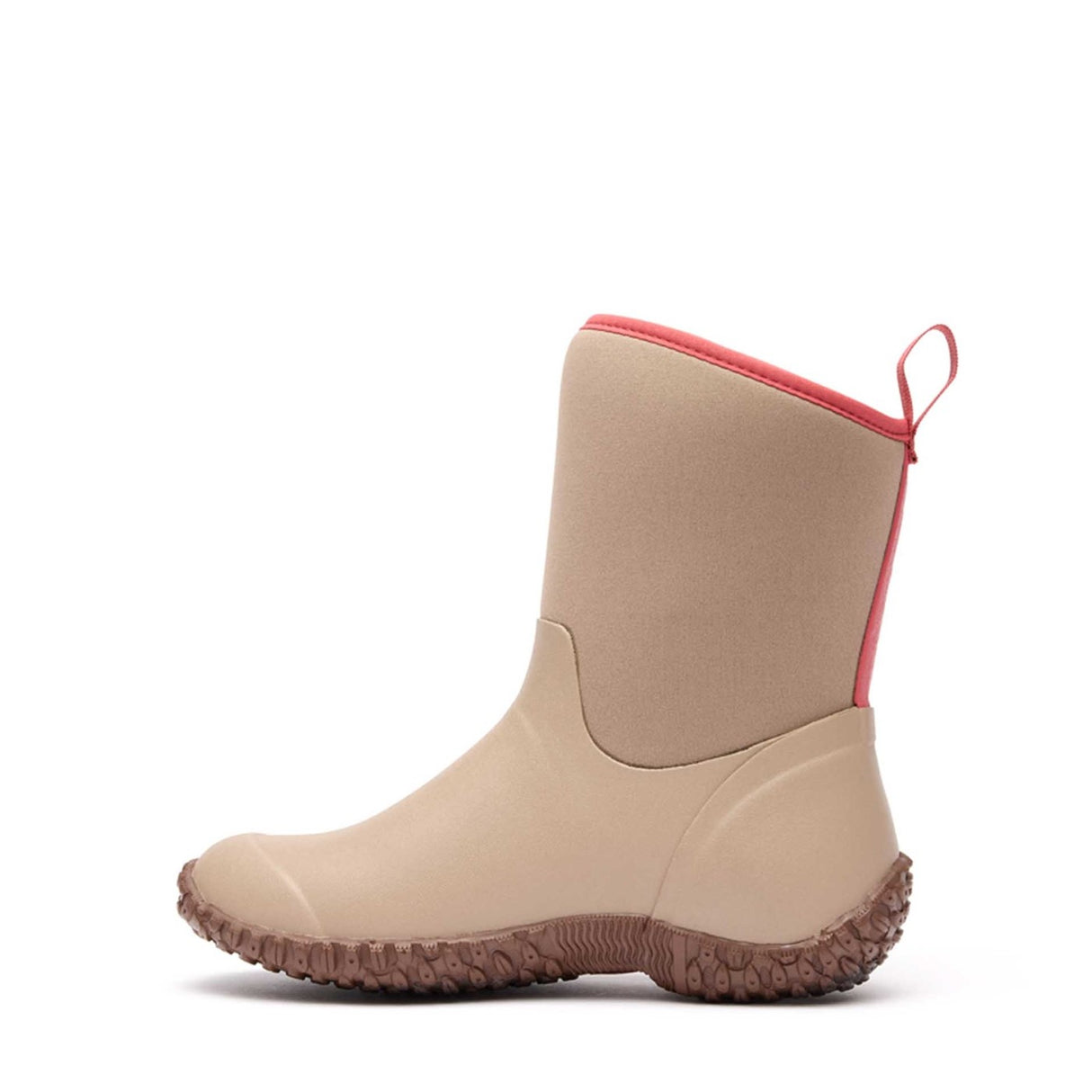 Women's RHS Muckster II Short Boots Tan Stripe Quilt Print