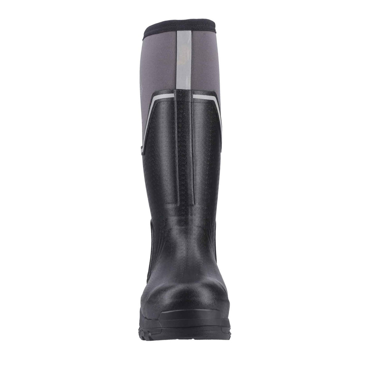 Men's Muck Grit S5 Tall Boots Black Grey