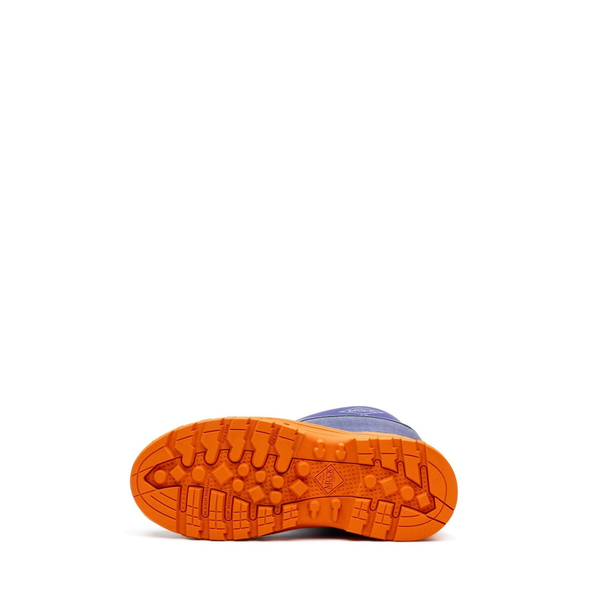 Women's Muck Grit S5 Tall Boots Blue Orange