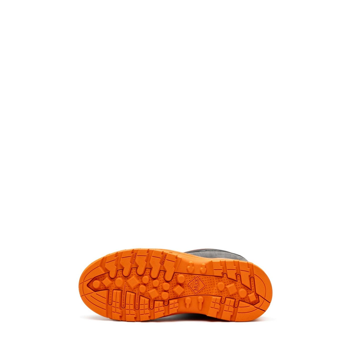 Women's Muck Grit S5 Tall Boots Black Orange