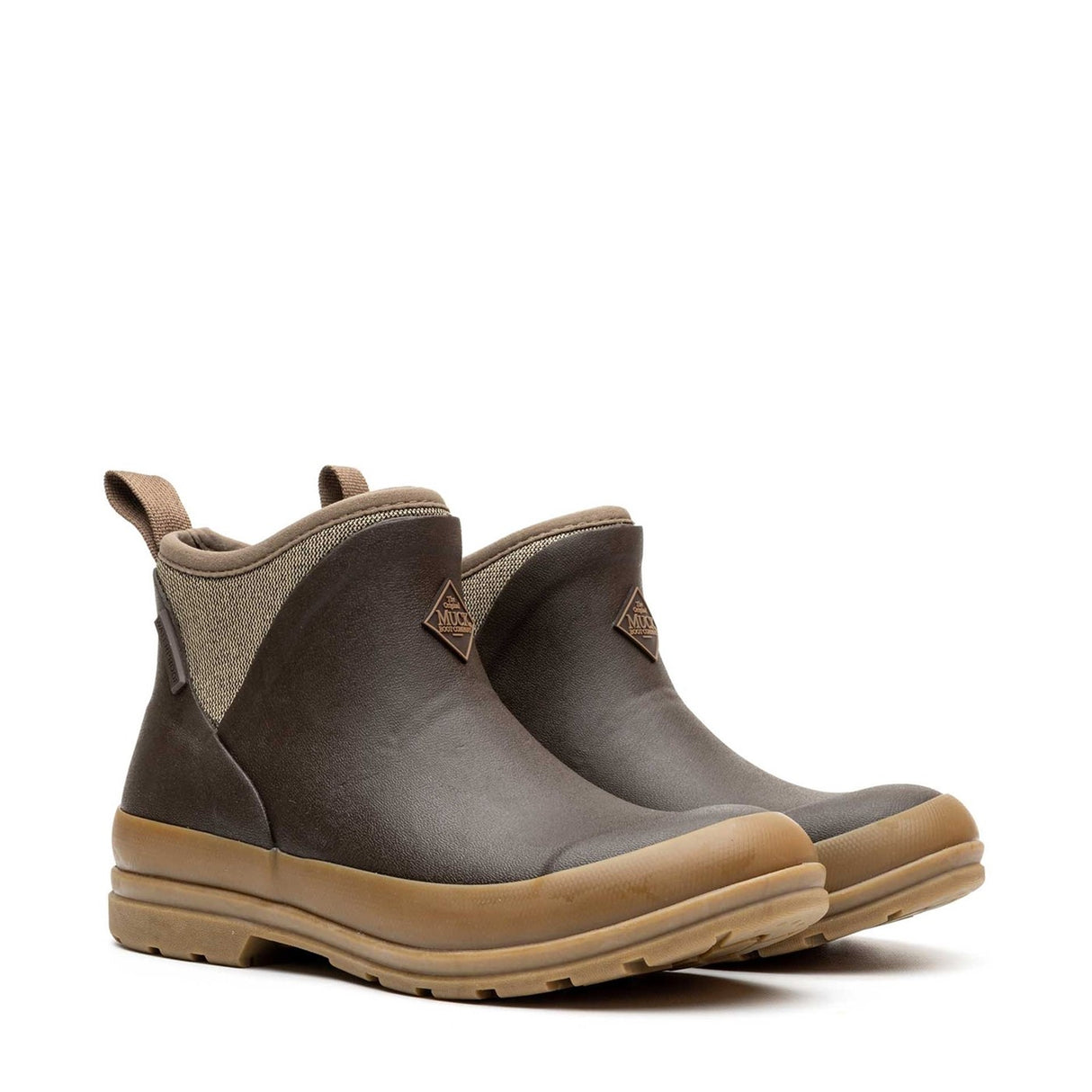 Women's Muck Originals Fleece-Lined Ankle Boots Brown Plaid