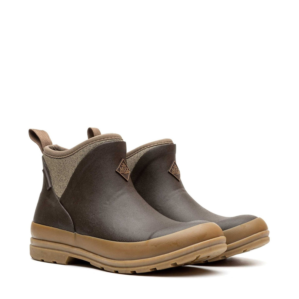 Women's Muck Originals Fleece-Lined Ankle Boots Brown Plaid