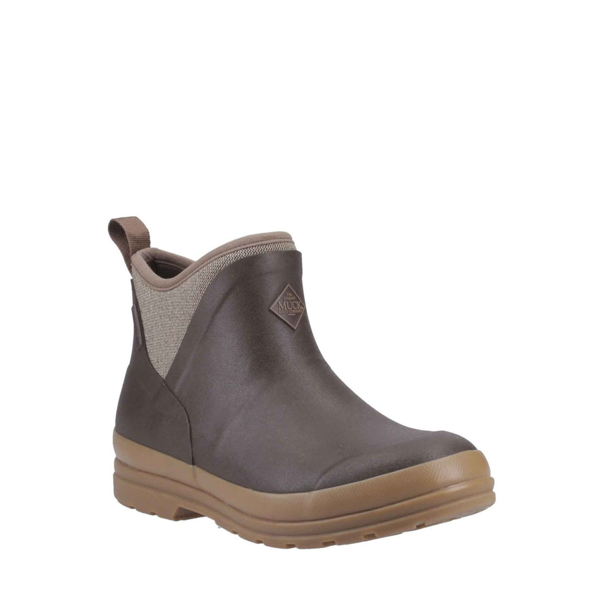 Women's Muck Originals Fleece-Lined Ankle Boots Brown Plaid