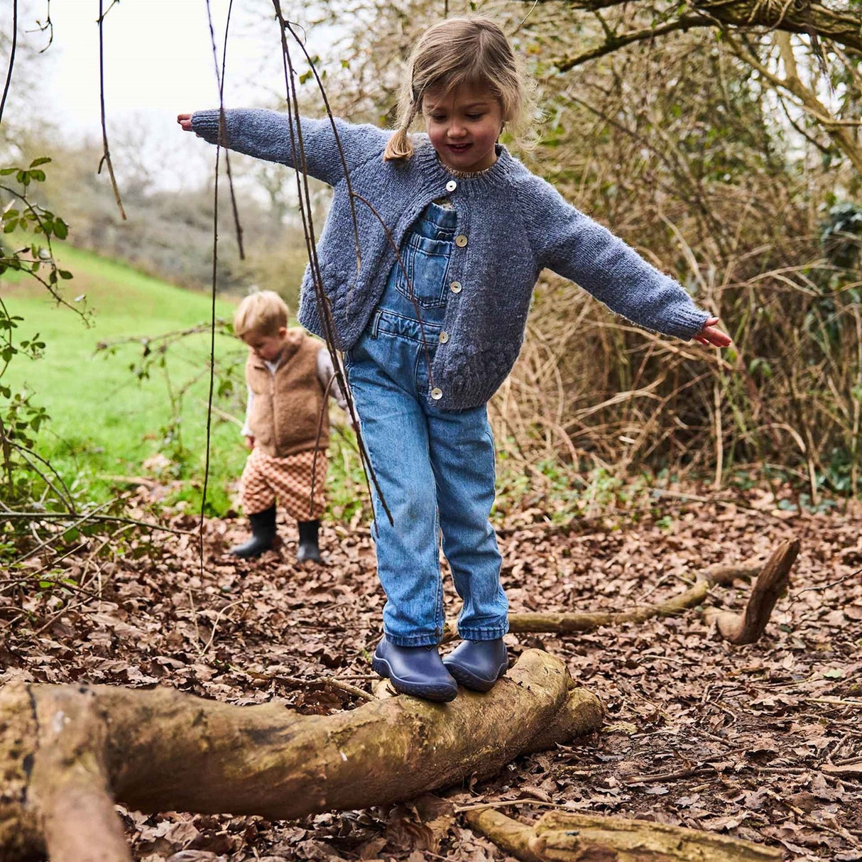 Kids' Mini Muck Ankle Boots Navy