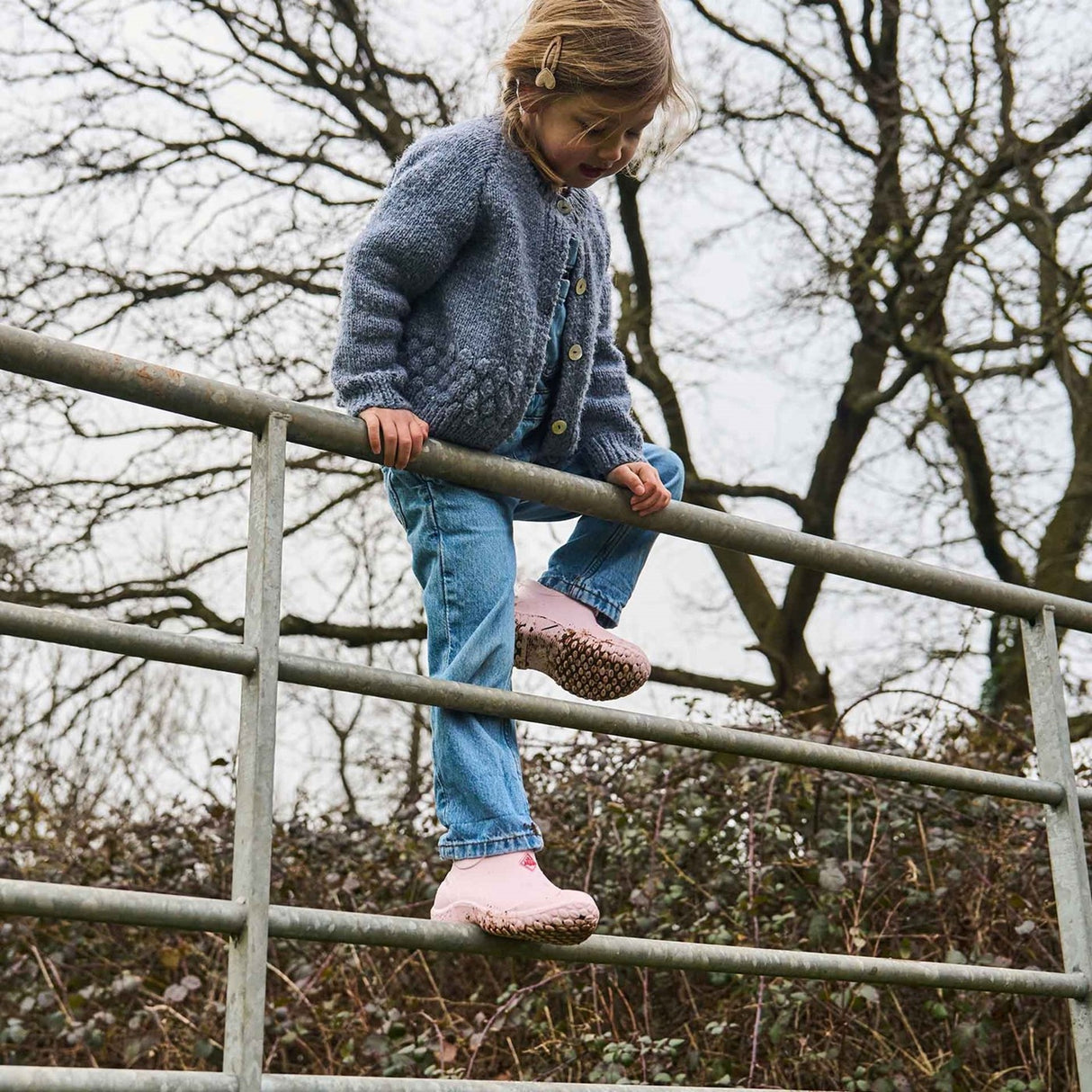 Kids' Mini Muck Ankle Boots Bubblegum