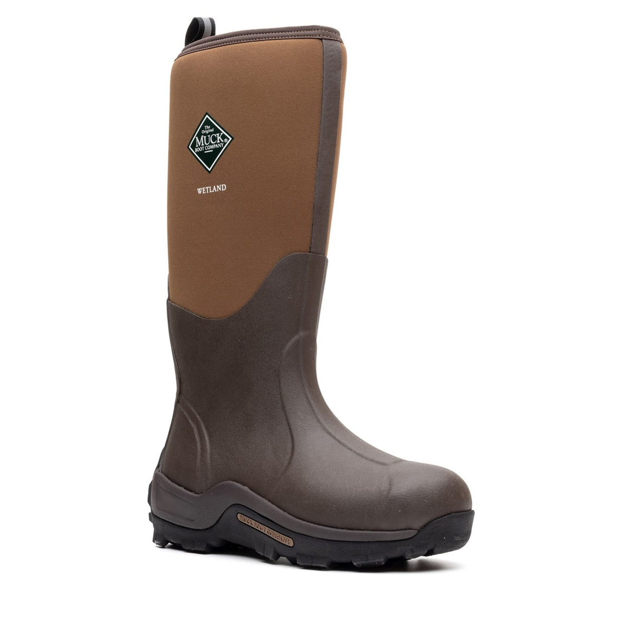 Unisex Wetland Tall Boots Bark Black