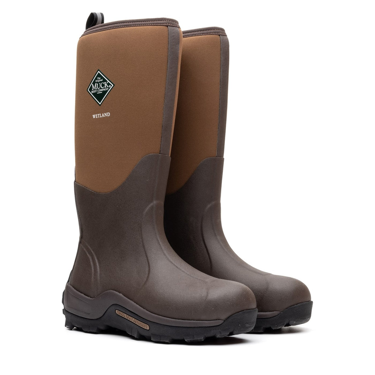 Unisex Wetland Tall Boots Bark Black