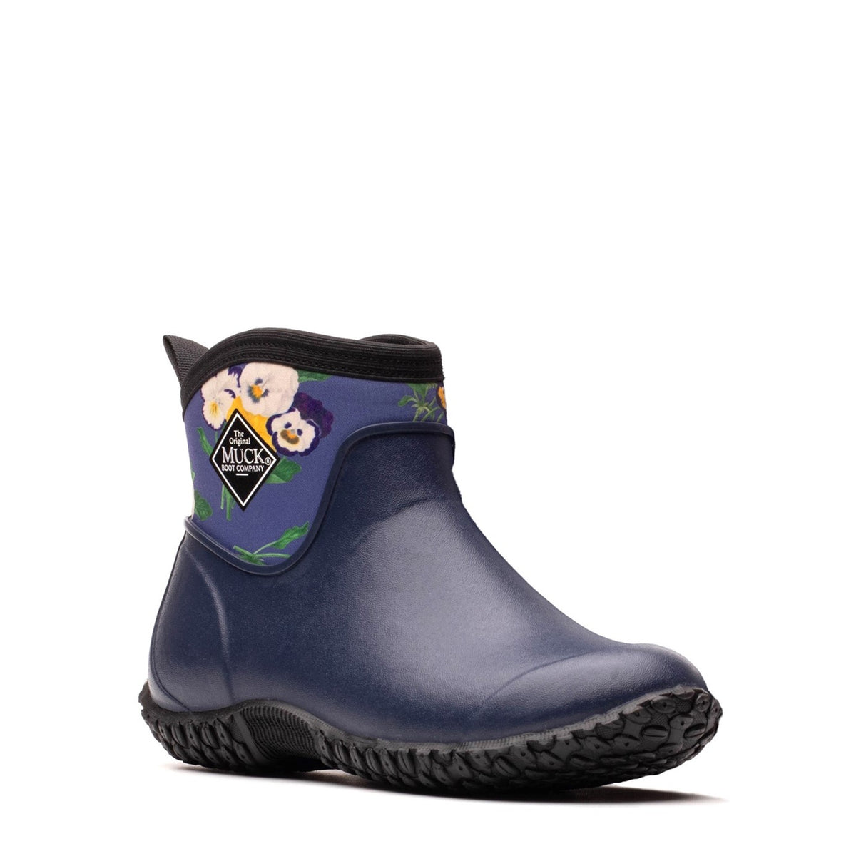 Women's RHS Muckster II Ankle Boots Navy Floral Print