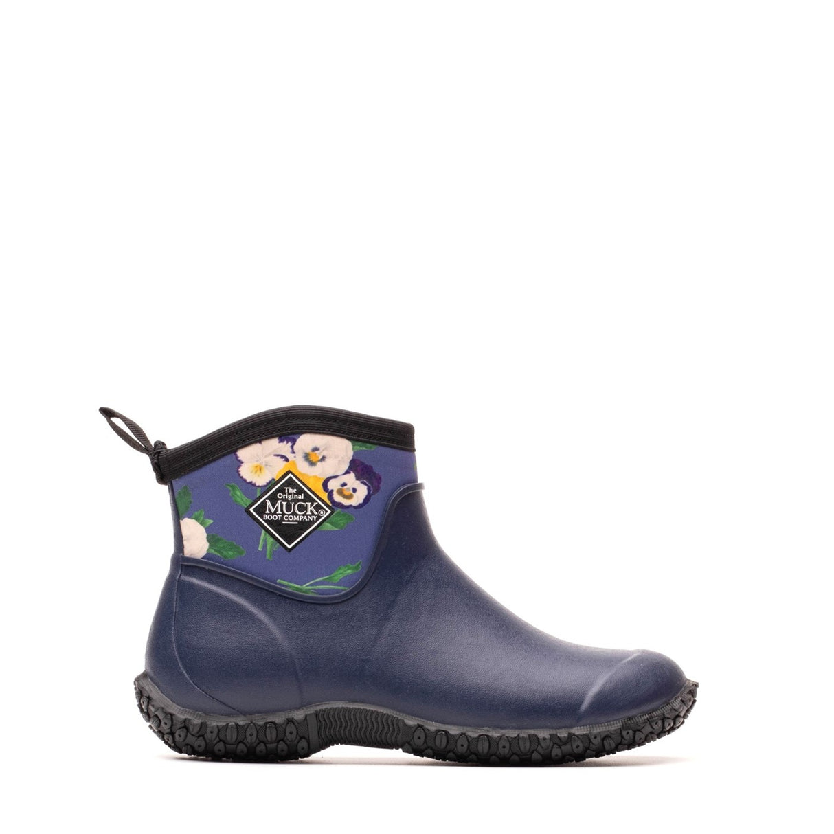 Women's RHS Muckster II Ankle Boots Navy Floral Print