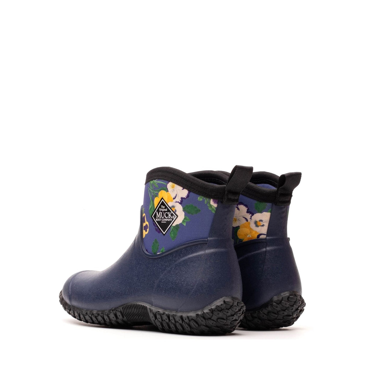 Women's RHS Muckster II Ankle Boots Navy Floral Print