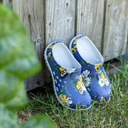 Women's Muckster Lite Clogs Navy Floral Print