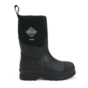 Unisex Chore Classic Short Boots Black