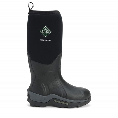 Unisex Arctic Sport Tall Boots Black