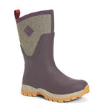 Women's Arctic Sport II Short Boots Wine Herringbone Print