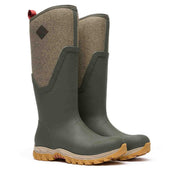 Women's Arctic Sport II Tall Boots Olive Herringbone Print