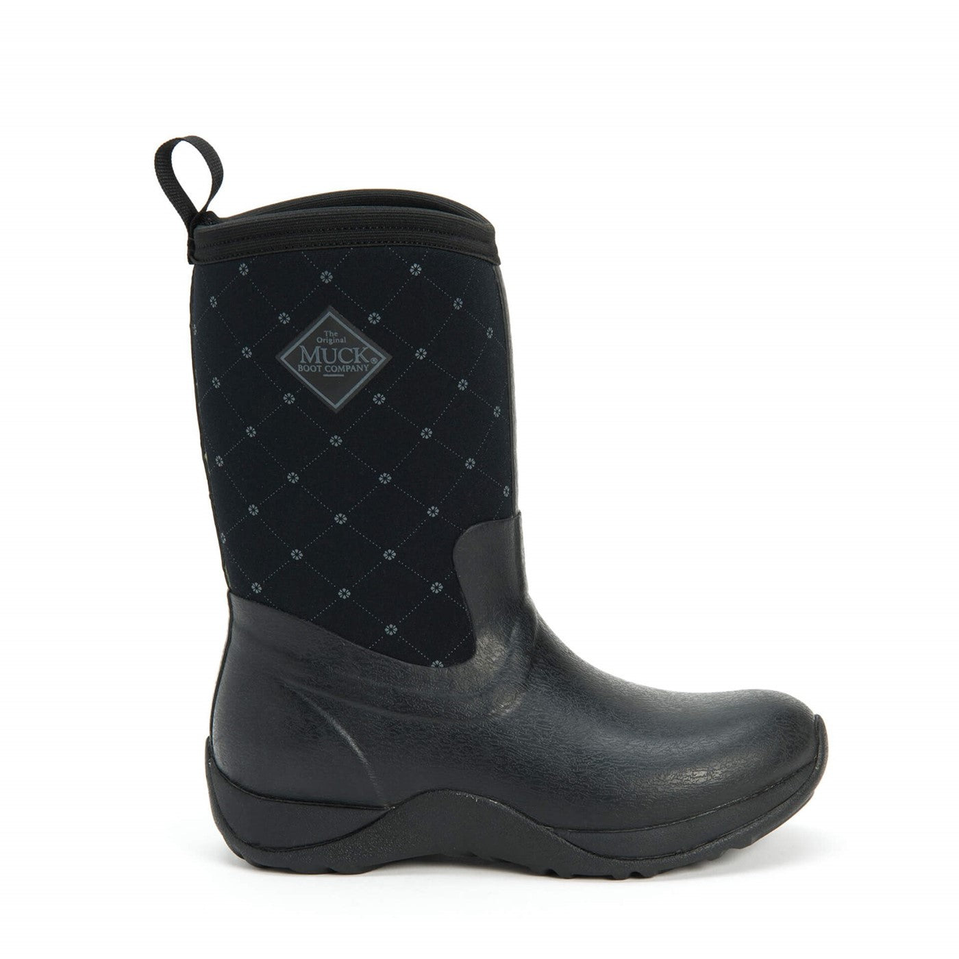 Muck Boots Arctic Weekend Short Boots Black Castlerock Print MuckbootUK