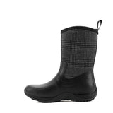Women's Arctic Weekend Short Boots Black Plaid