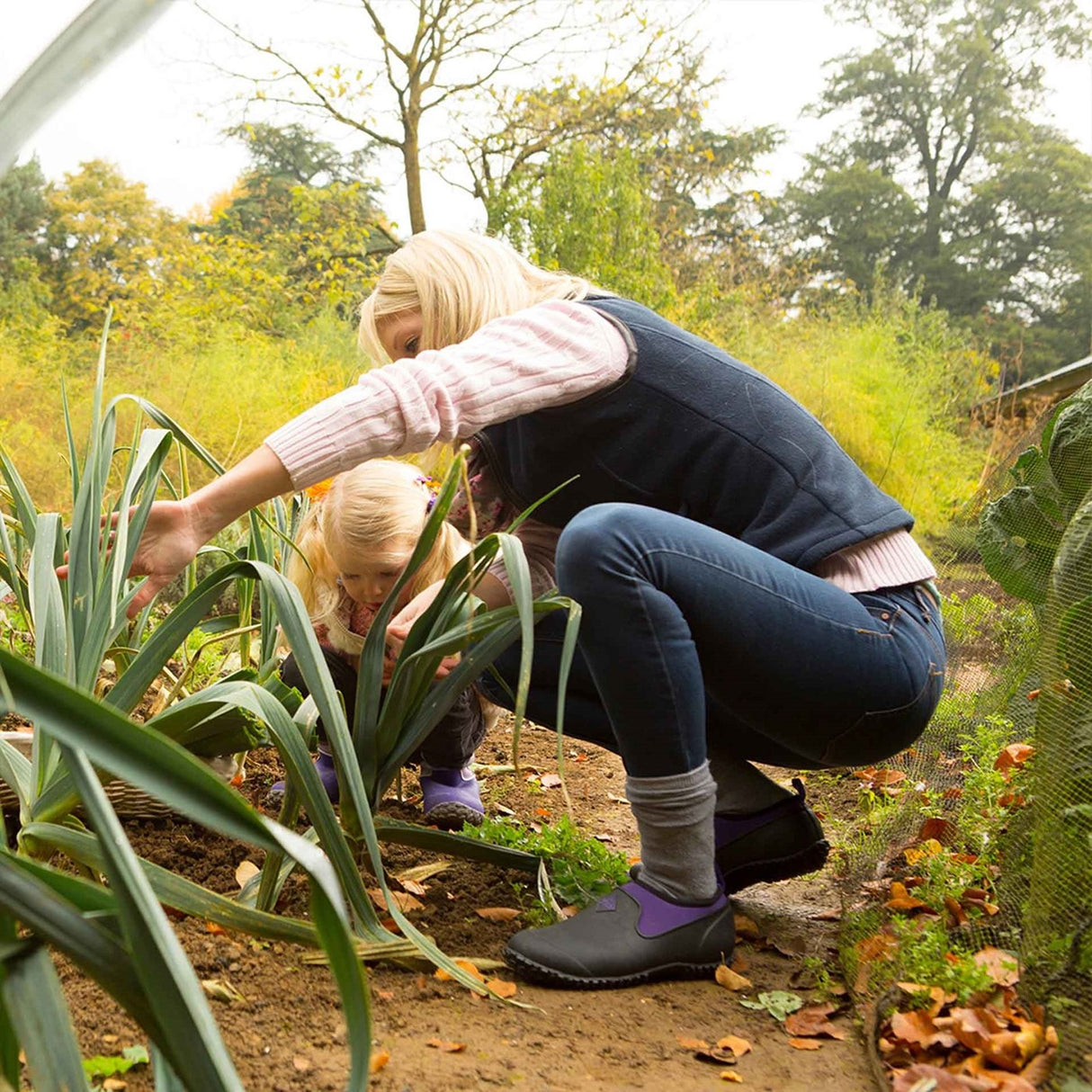 Muck Boots Womens RHS Muckster II Shoes Black MuckbootUK