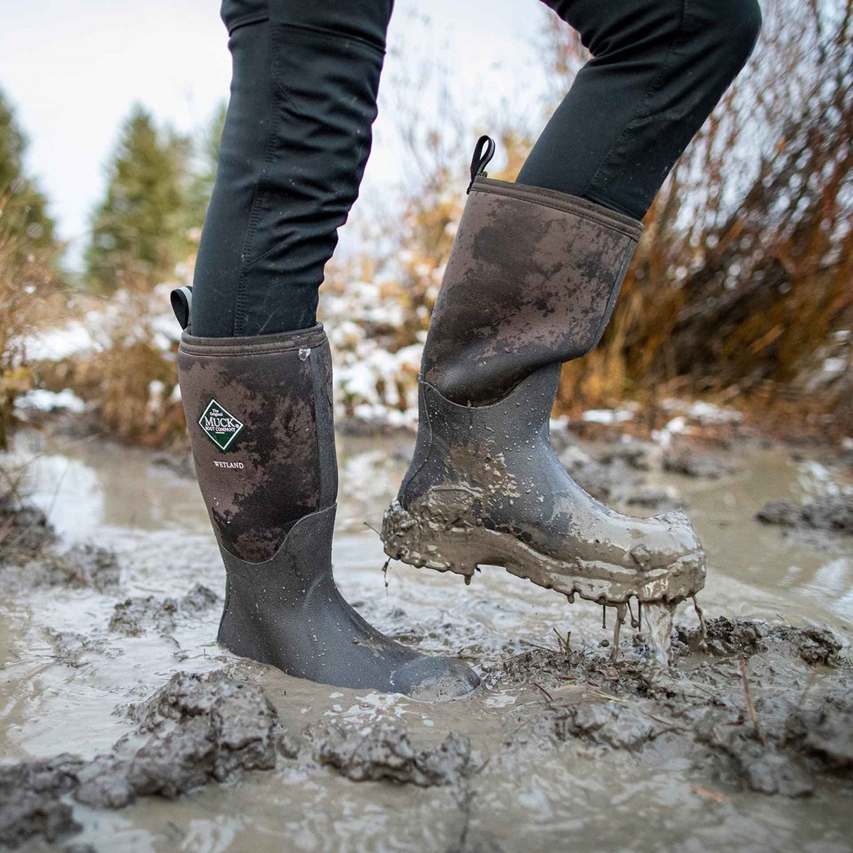 Women's Wetland Tall Boots Bark