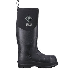 Unisex Chore Max Steel Toe S5 Tall Boots Black