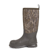 Unisex Chore Gamekeeper Tall Boots Mossy Oak Bottomlands Print