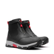 Men's Apex Zip Ankle Boots Black Grey