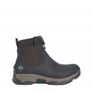 Men's Apex Zip Short Boots Dark Brown