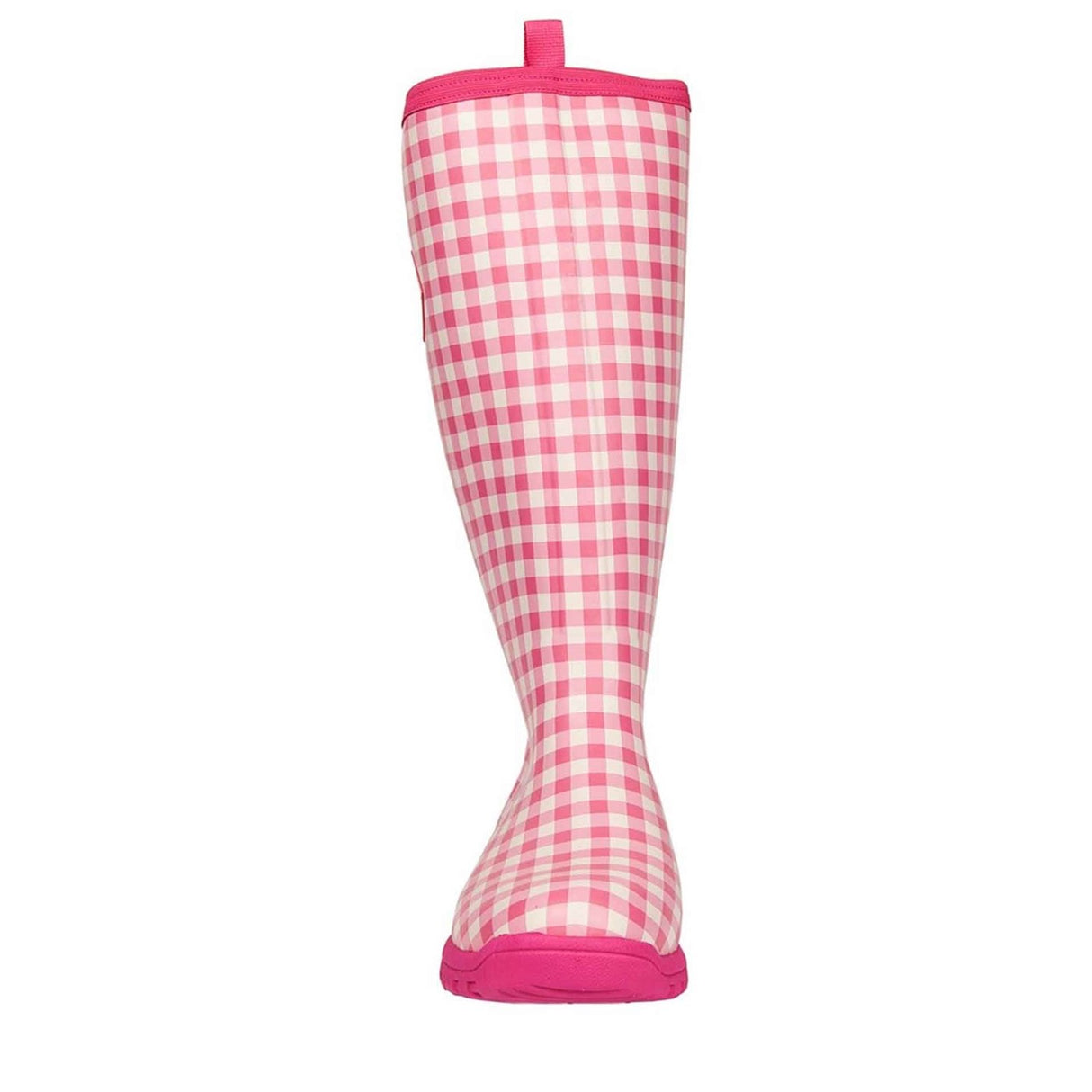 Women's Breezy Tall Boots Pink Gingham Print