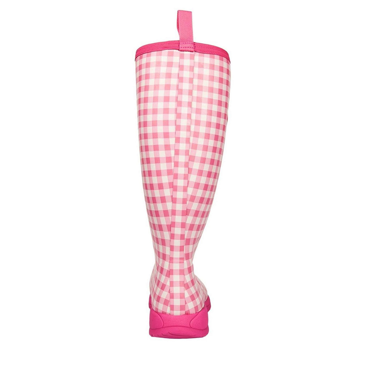 Women's Breezy Tall Boots Pink Gingham Print