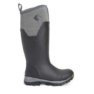 Women's Arctic Ice Vibram AG All Terrain Tall Boots Grey Geometric Print