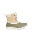 Women's Muck Originals Duck Lace-Up Leather Short Boots Taupe