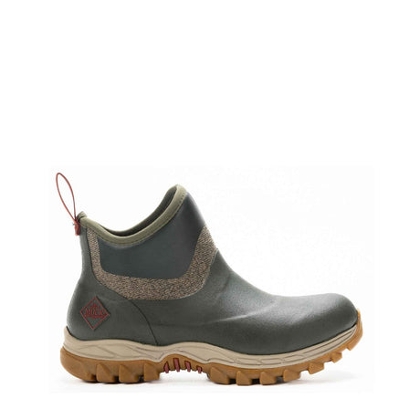 Women's Arctic Sport II Ankle Boots Olive Herringbone Print