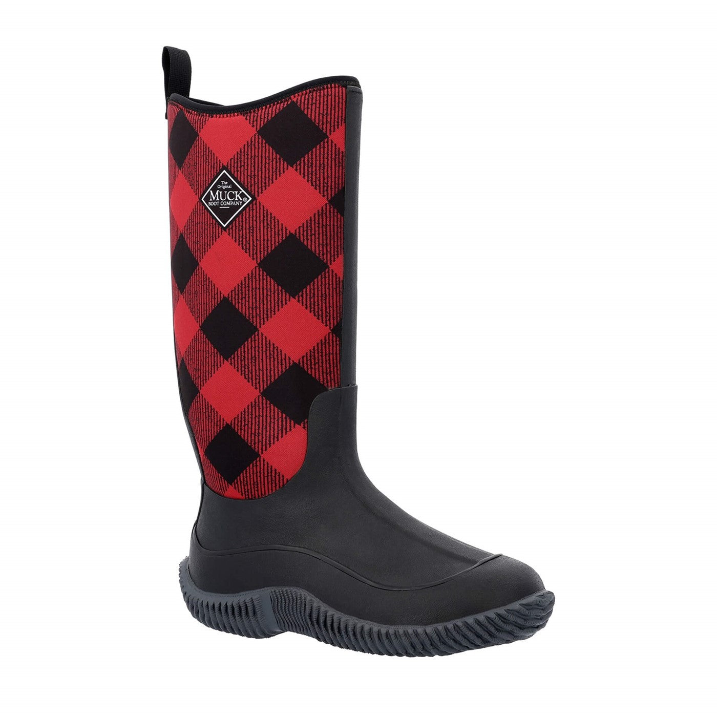 Muck Boots Hale Tall Boots Buffalo Plaid Print MuckbootUK