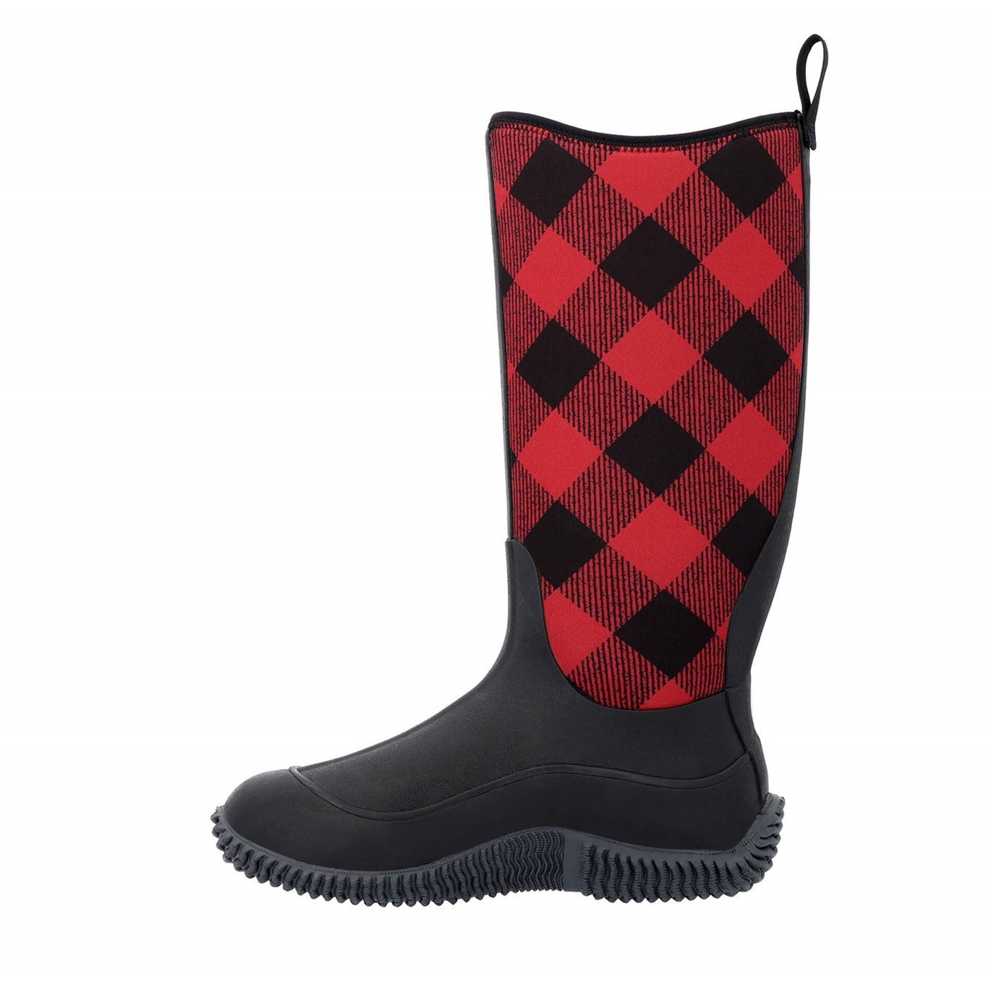 Muck Boots Hale Tall Boots Buffalo Plaid Print MuckbootUK