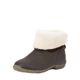 Women's RHS Muckster II Short Boots Brown Cream Faux Fur