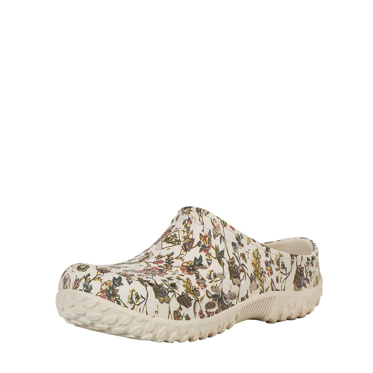 Women's Muckster Lite Clogs Light Grey Floral Print