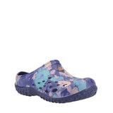 Women's Muckster Lite Clogs Navy Floral Print