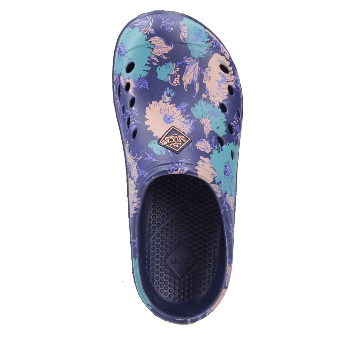 Women's Muckster Lite Clogs Navy Floral Print