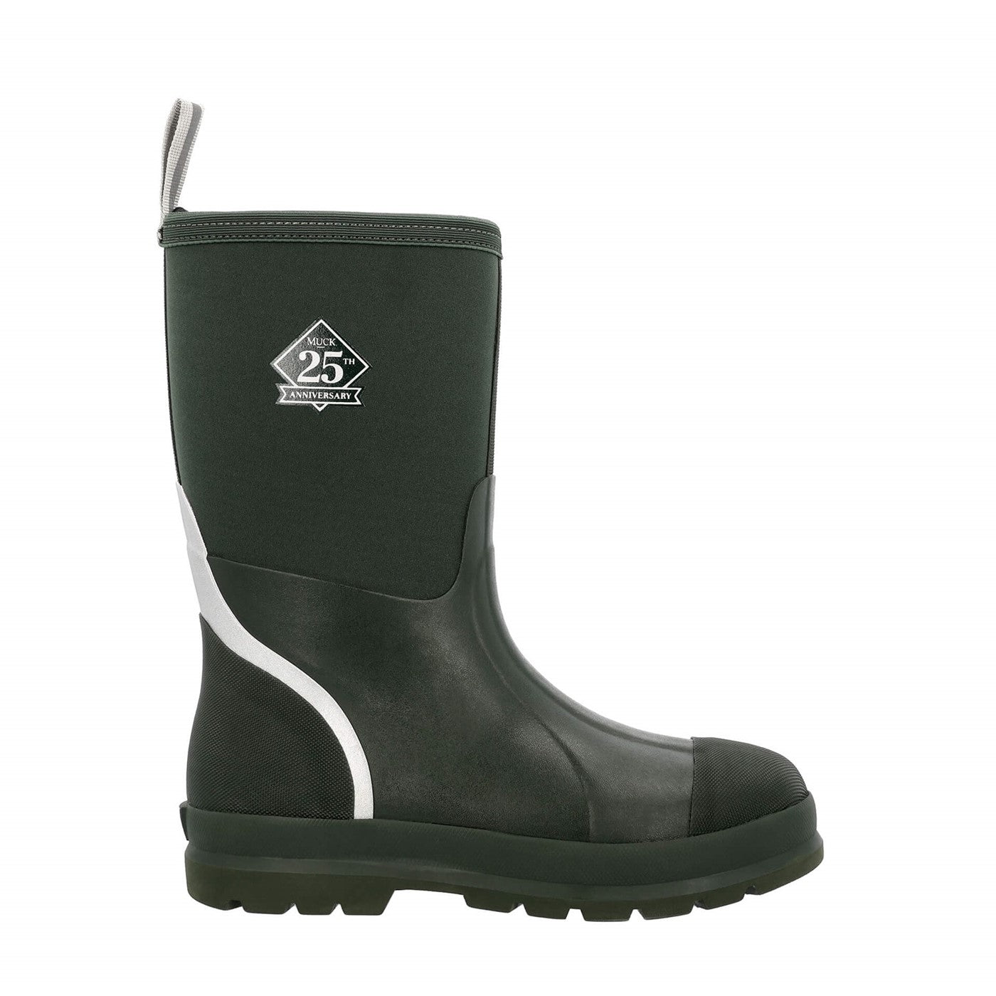 Muck Boots 25th Anniversary Chore Short Boots Green Silver MuckbootUK