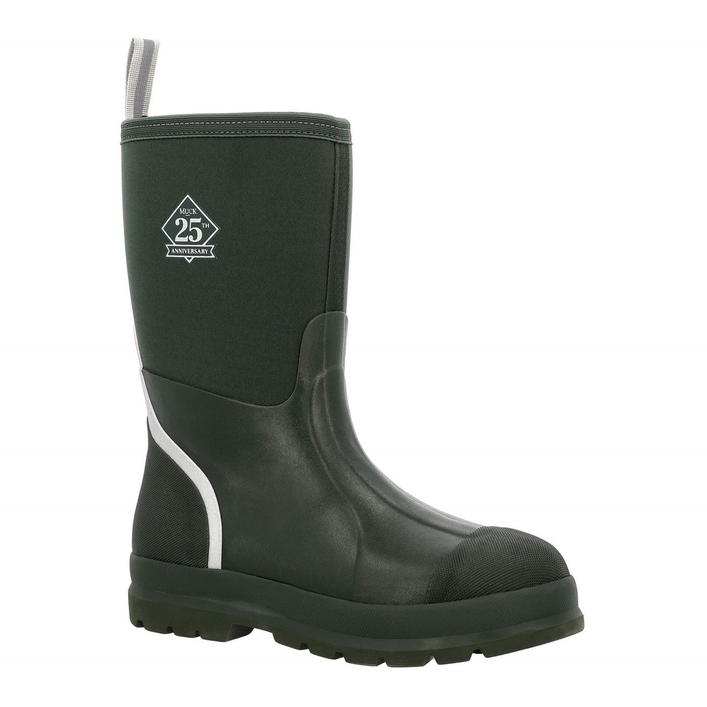 Muck Boots 25th Anniversary Chore Short Boots Green Silver MuckbootUK