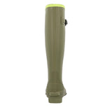 Unisex Harvester Tall Boots Olive Lime Green