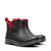 Women's Muck Originals Pull-On Ankle Boots Black Buffalo Plaid Print