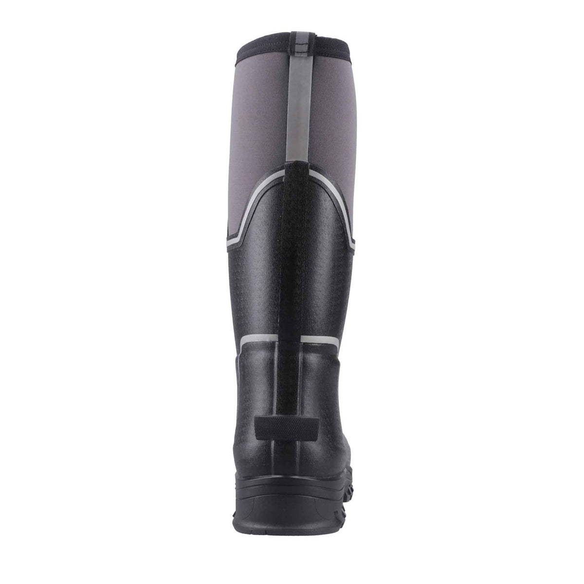 Men's Muck Grit S5 Tall Boots Black Grey