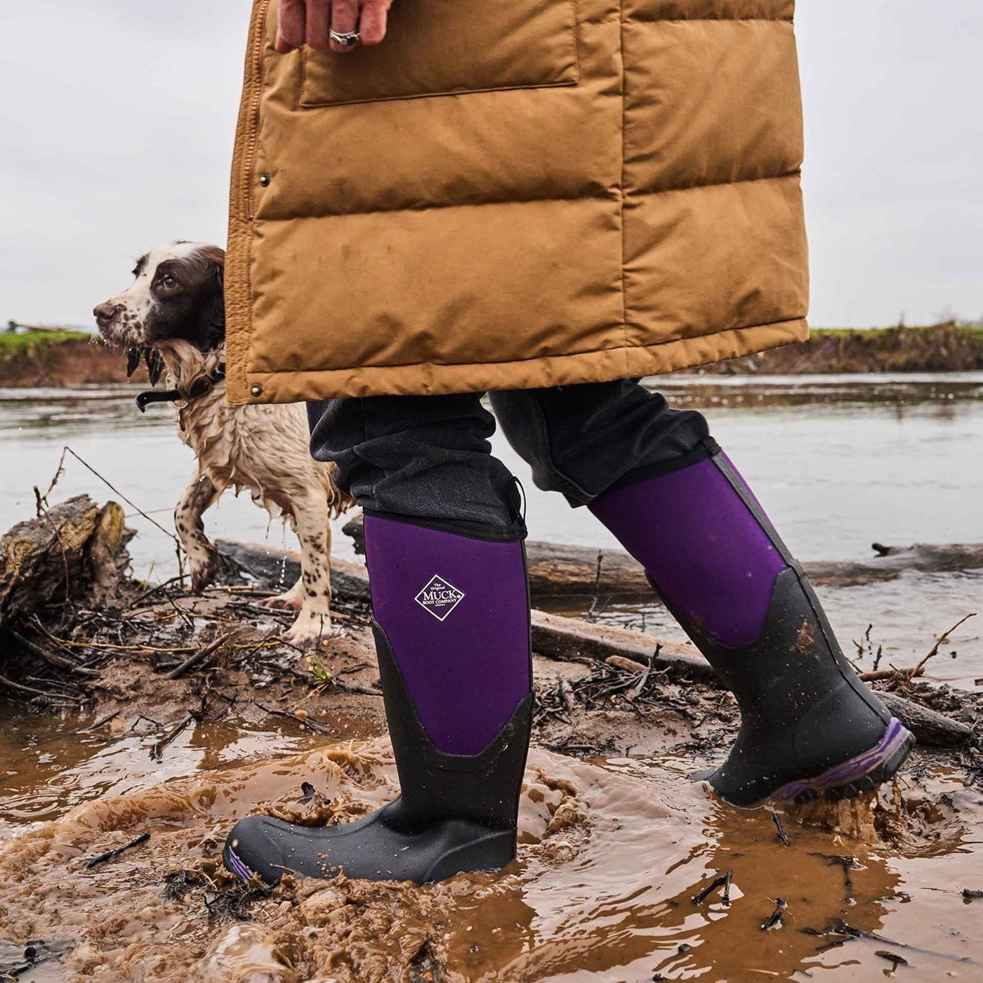 Muck Boots Arctic Sport II Tall Boots Black Acai
