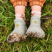 Kids' Mini Muck Ankle Boots Stone