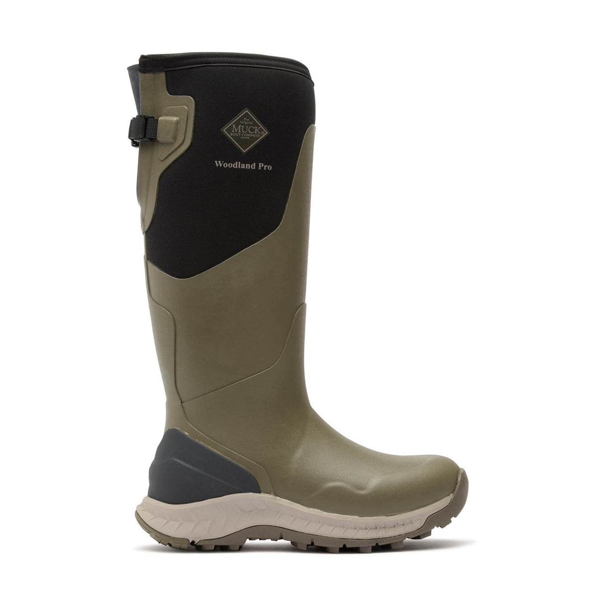 Men's Woodland Pro Adjustable Tall Boots Olive Night Rock Ridge