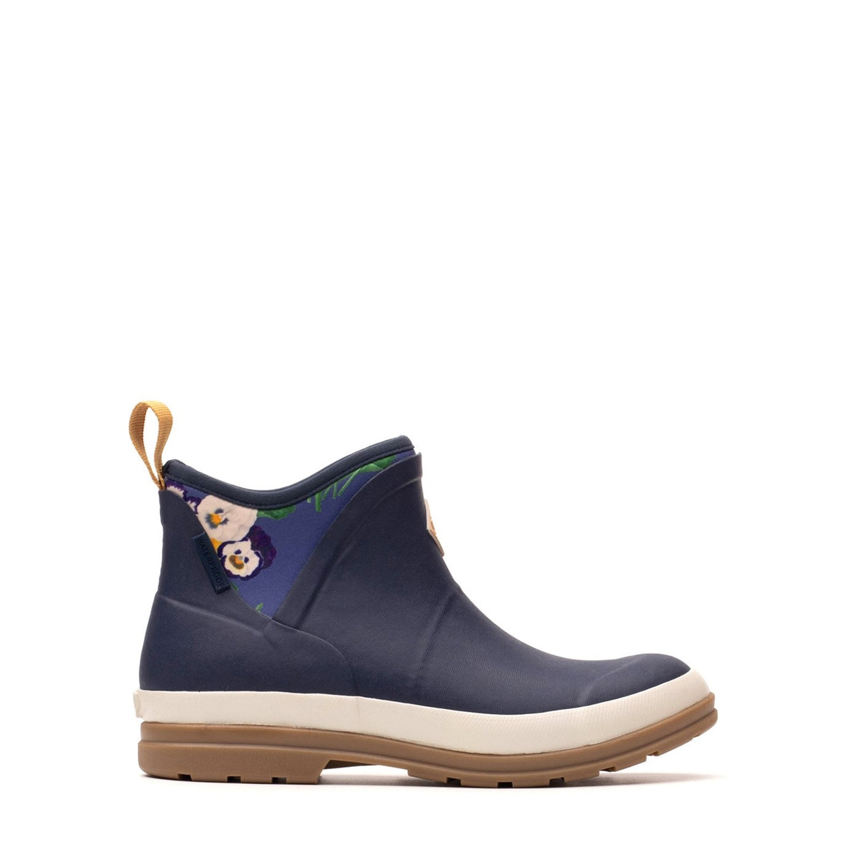 Women's Muck Originals Pull-On Ankle Boots Navy Floral Print