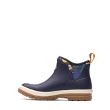 Women's Muck Originals Pull-On Ankle Boots Navy Floral Print