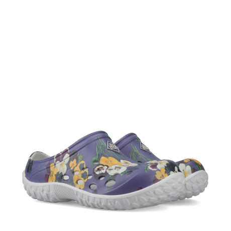 Women's Muckster Lite Clogs Navy Floral Print